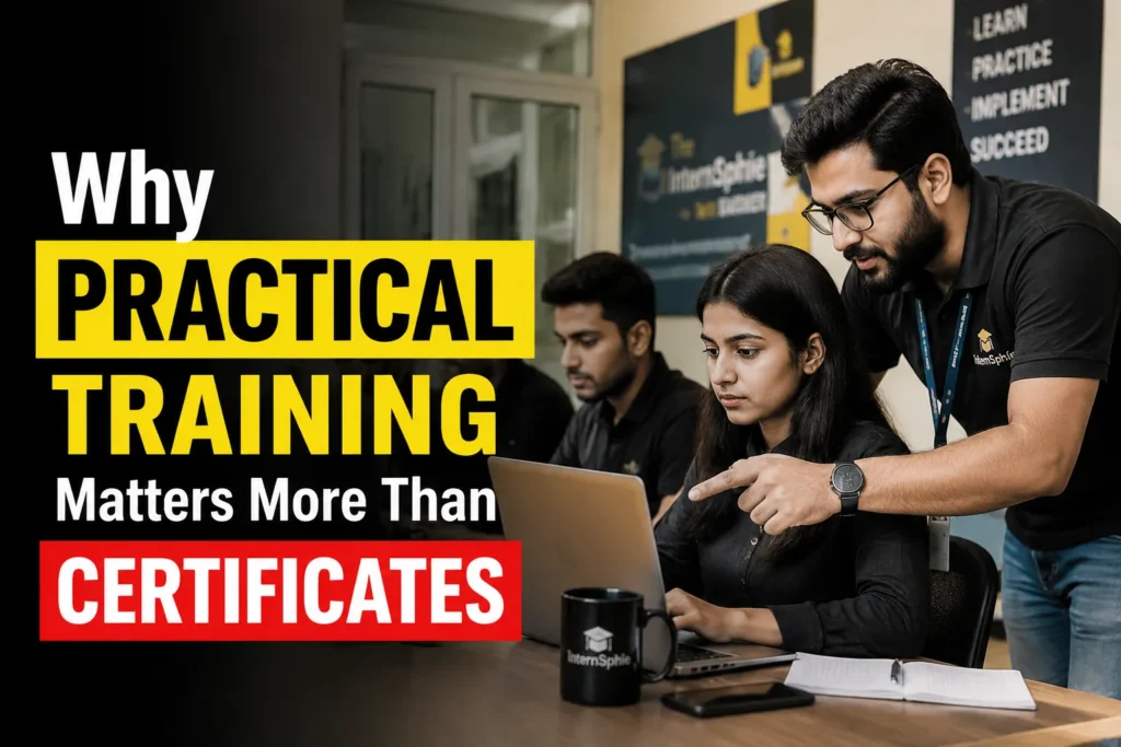 Digital Marketing Careers practical training at the best internship institute in Indore offering digital marketing course, paid internship, internship with certificate, and placement training.