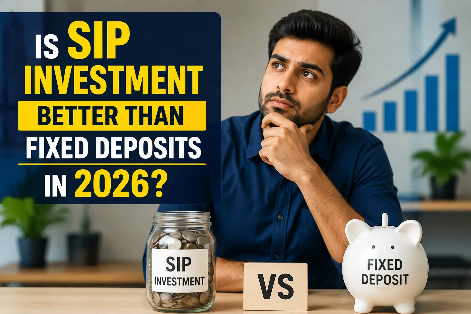 Read more about the article Is SIP Investment Better Than Fixed Deposits in 2026?