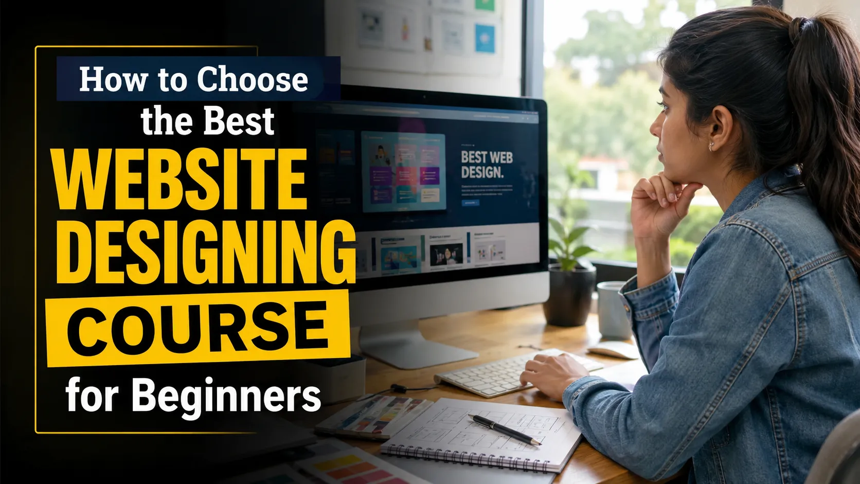 Read more about the article How to Choose the Best Website Designing Course for Beginners