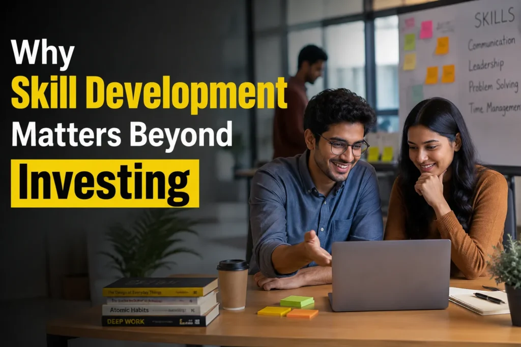 Stock Market Course training session helping students learn investing skills with practical internship opportunities, career-focused financial education, and skill development programs.