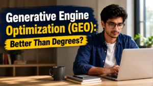 Read more about the article Generative Engine Optimization (GEO): Better Than Degrees?