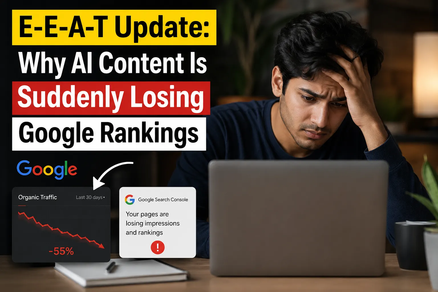 E-E-A-T Update: Why AI Content Is Suddenly Losing Google Rankings