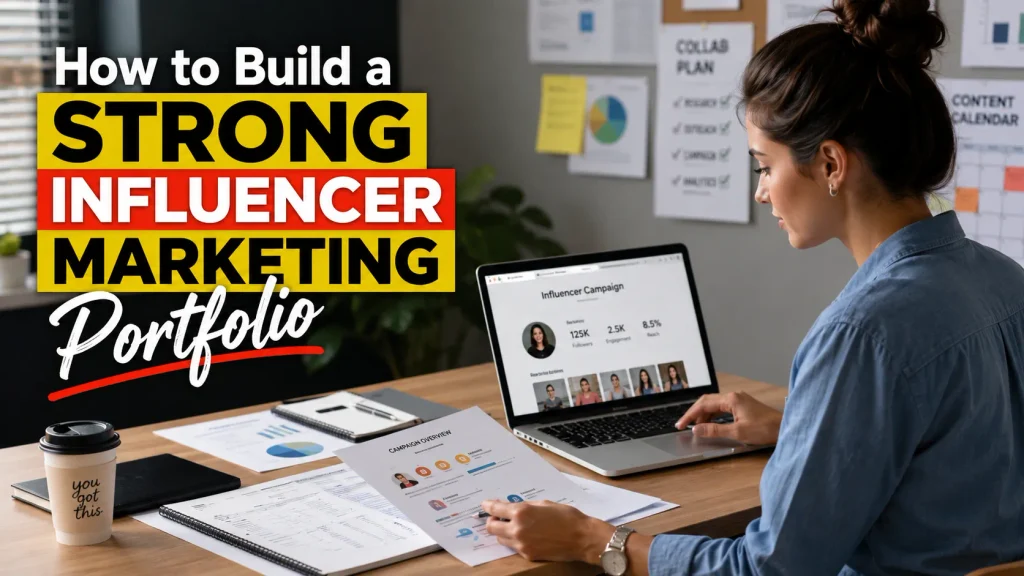 Influencer Marketing portfolio guide for students seeking digital marketing training and internship opportunities in Indore
