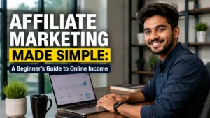 Read more about the article Affiliate Marketing Made Simple: A Beginner’s Guide to Online Income